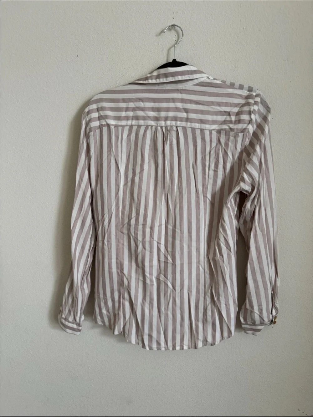 Maeve Anthropologie Striped Wrap Mariana Blouse Top 12P